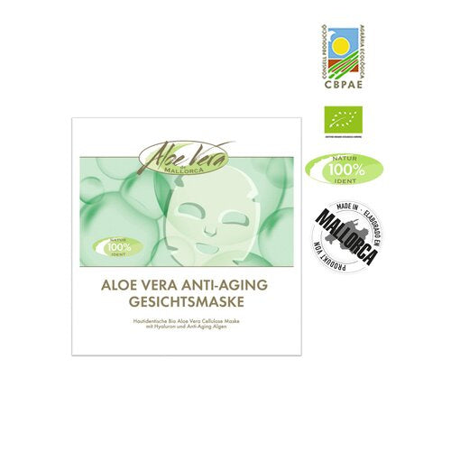 Gezichtsmasker anti aging van het merk aloe vera de Mallorca