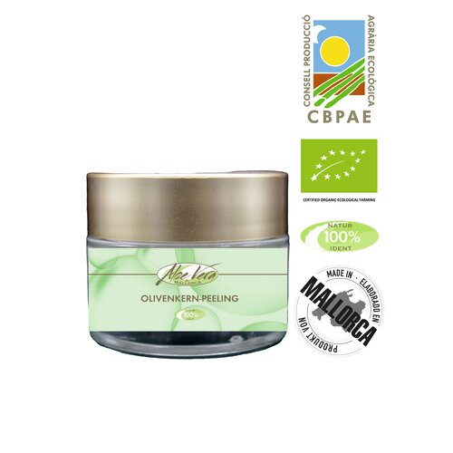 aloe vera creme peeling van het merk Aloe vera de Mallorca