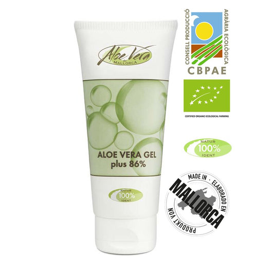 Aloe vera gel plus 86 procent van het merk Aloe vera de Mallorca