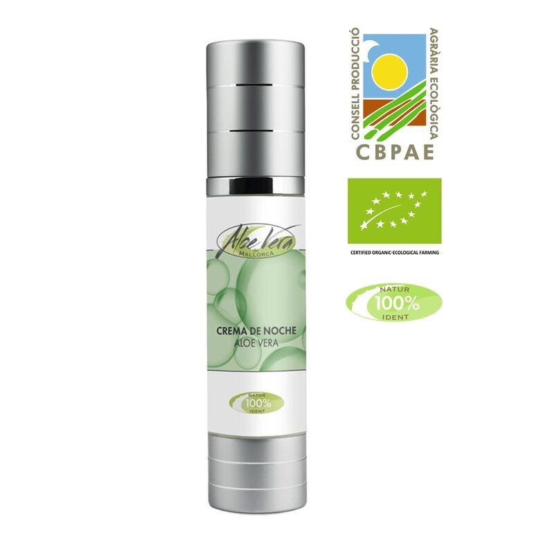 aloe vera nachtcreme natur ident van het merk Aloe vera de Mallorca