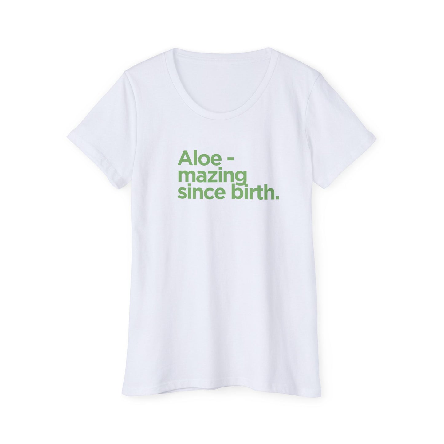 Aloe-mazing Organic T-Shirt for Women - Eco-Friendly Casual Wear