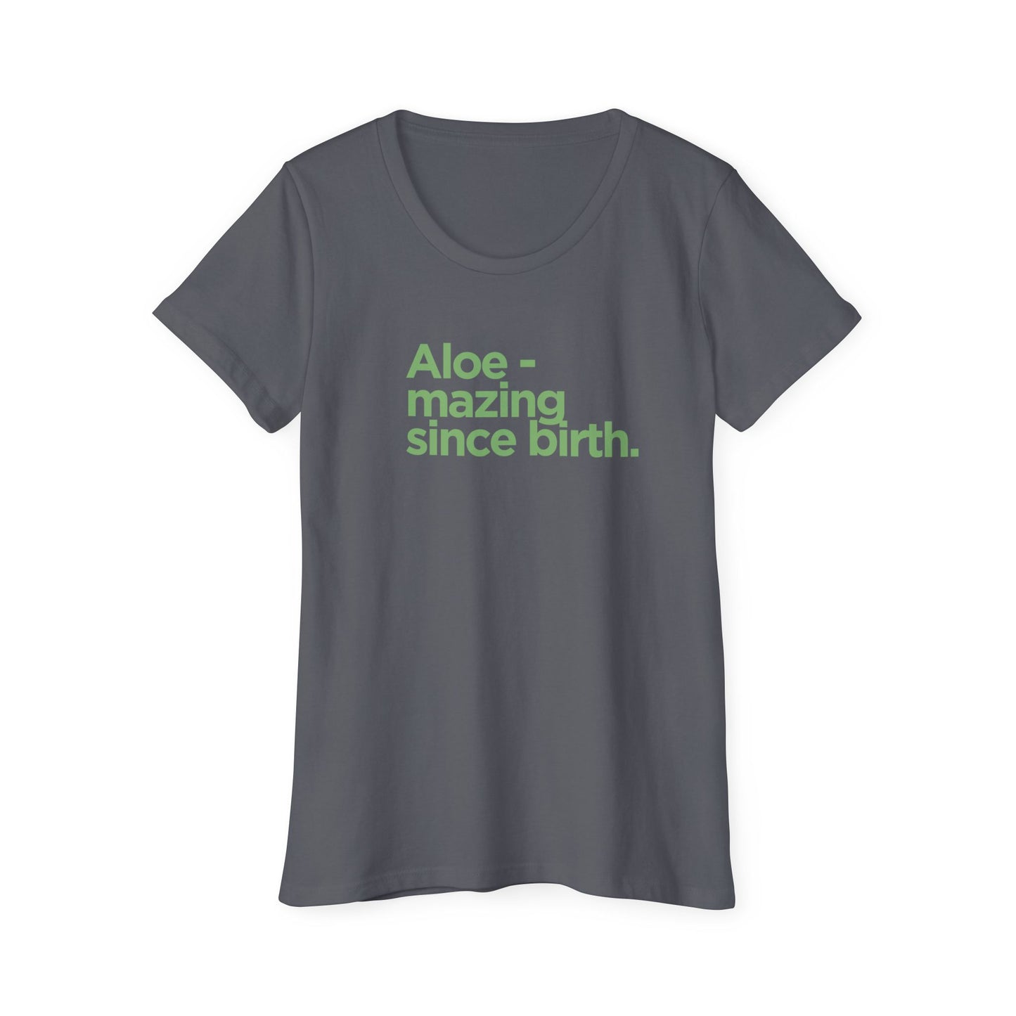 Aloe-mazing Organic T-Shirt for Women - Eco-Friendly Casual Wear