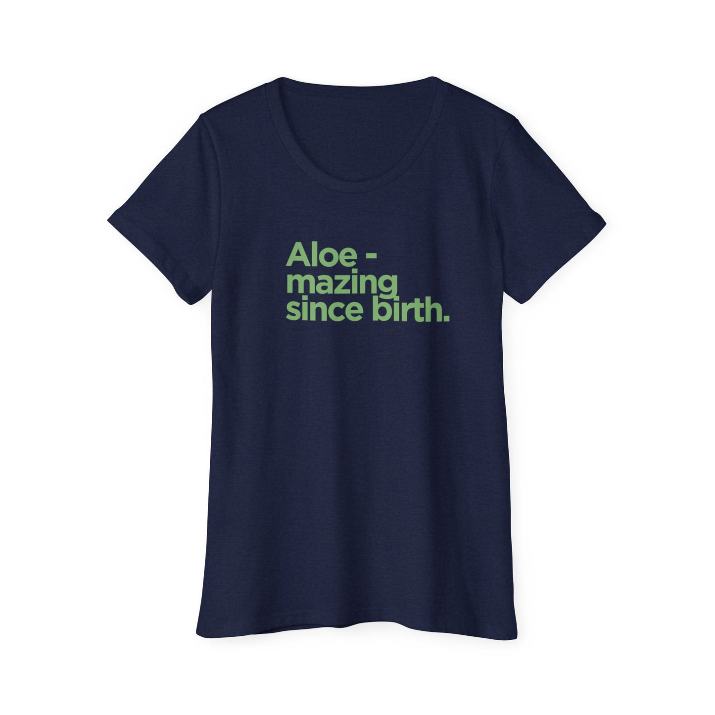 Aloe-mazing Organic T-Shirt for Women - Eco-Friendly Casual Wear