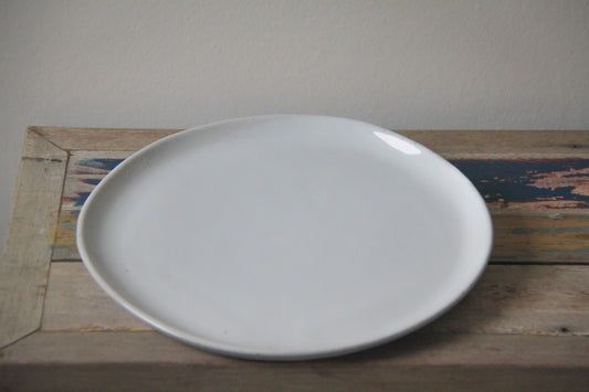 Groot bord 27cm diameter antique white