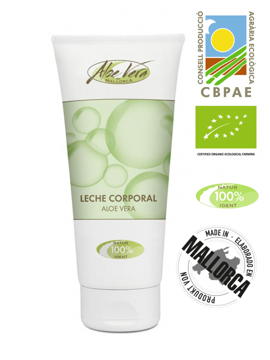 Aloe vera body lotion nature ident